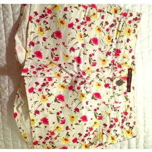 Zara flower shorts
